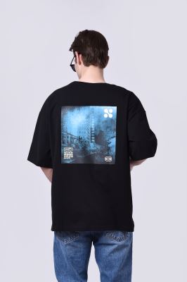 تیشرت آستین کوتاه چاپی مردانه