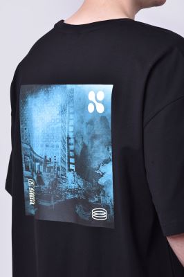 تیشرت آستین کوتاه چاپی مردانه