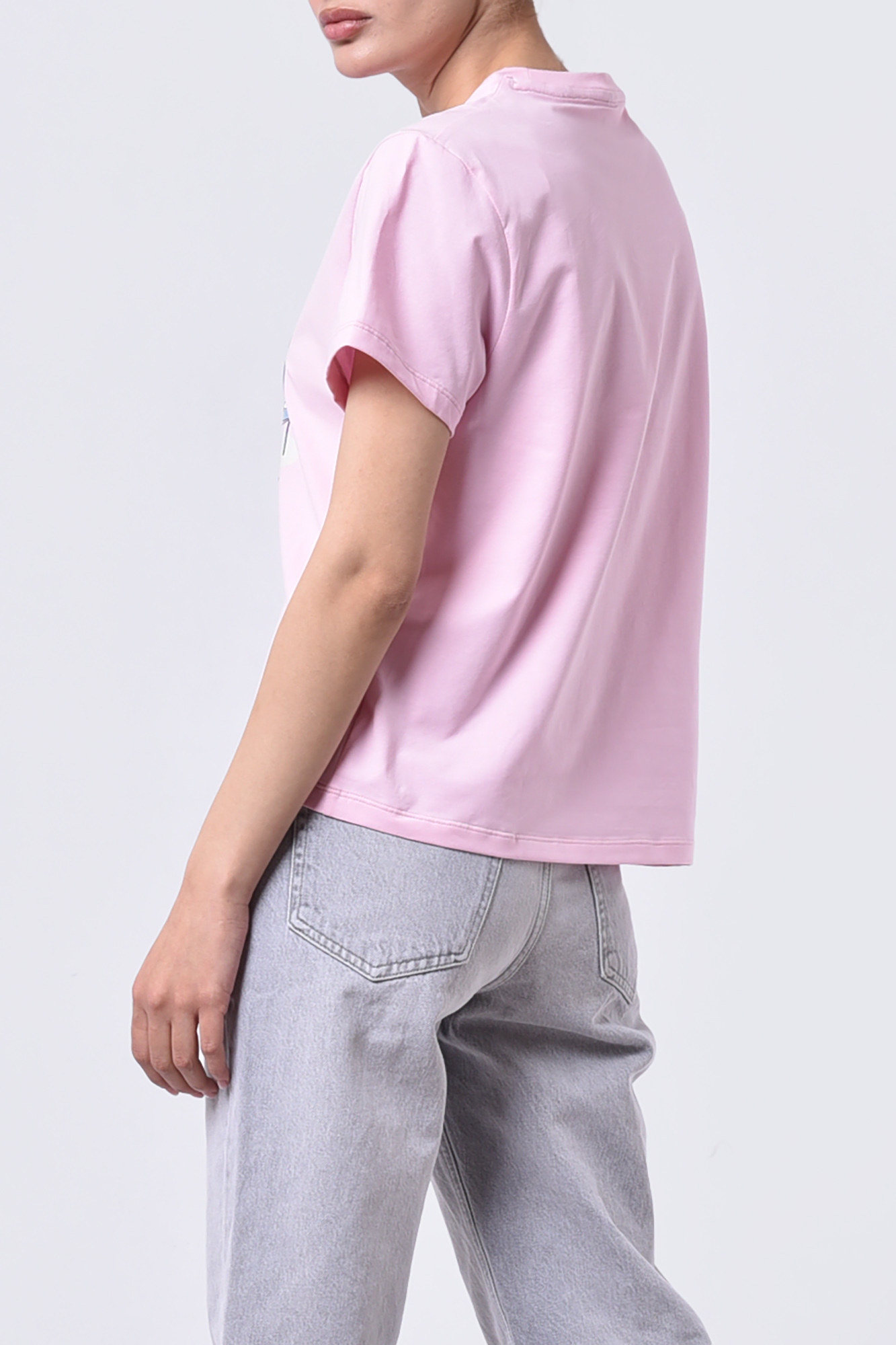 تیشرت آستین کوتاه چاپی زنانه