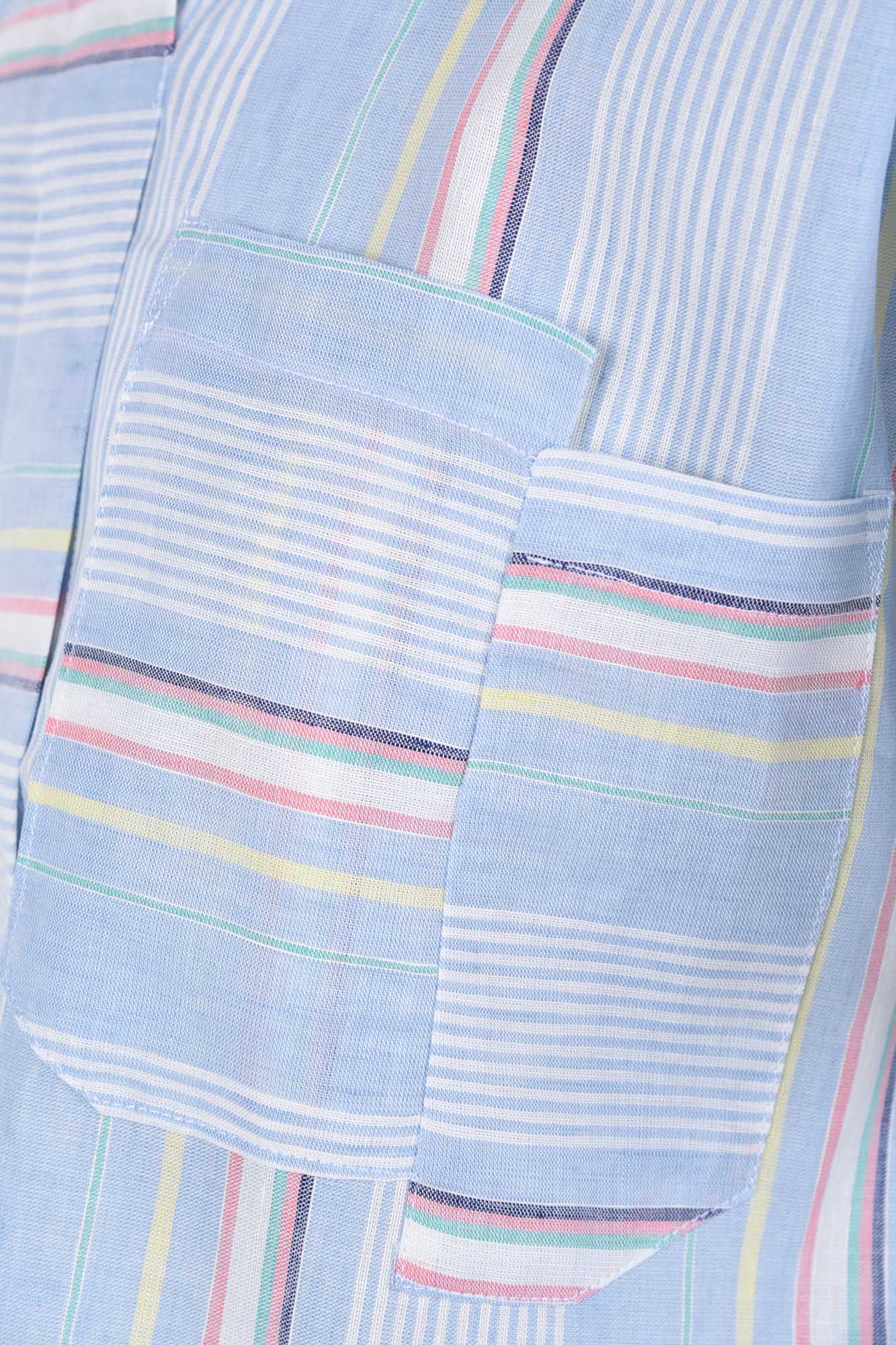 بلوز آستین کوتاه طرحدار زنانه