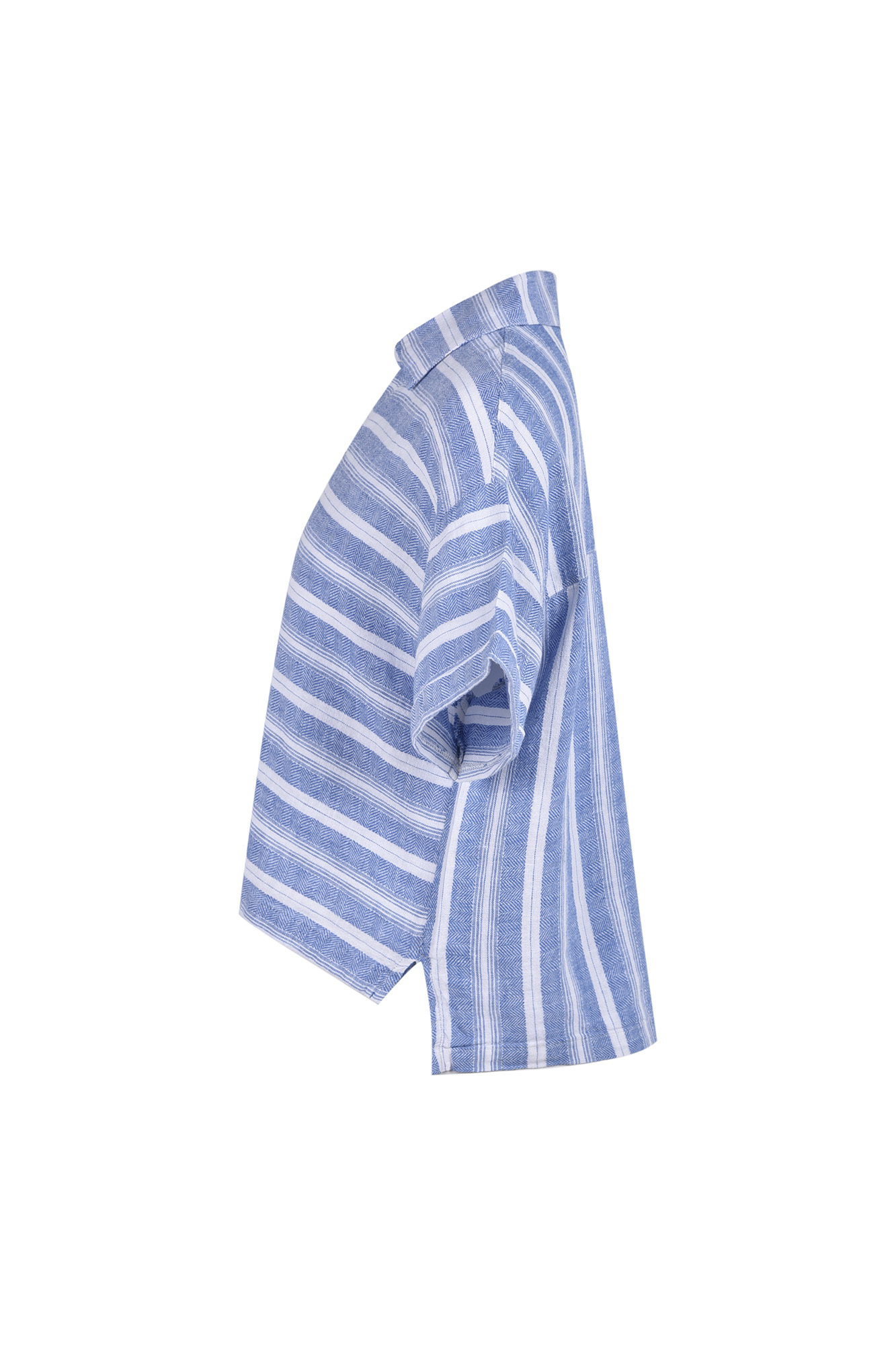 بلوز آستین کوتاه طرحدار زنانه