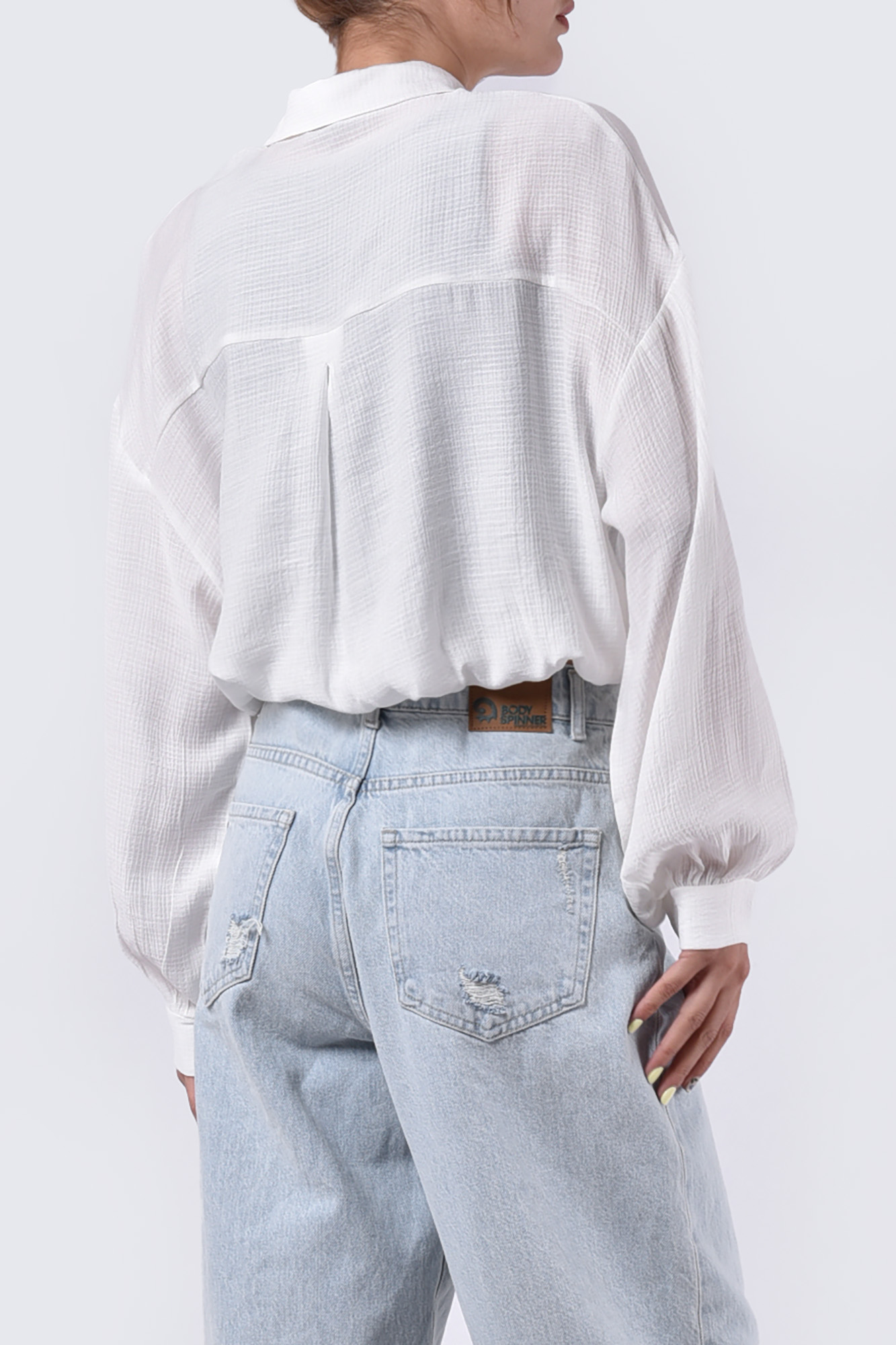 شومیز آستین بلند ساده زنانه