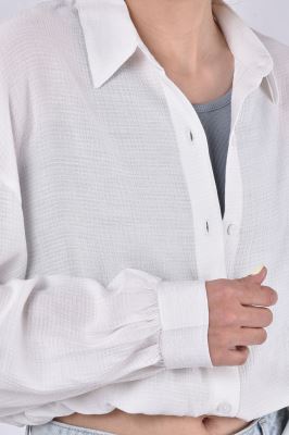 شومیز آستین بلند ساده زنانه