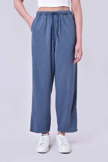 شلوار کتان ساده زنانه