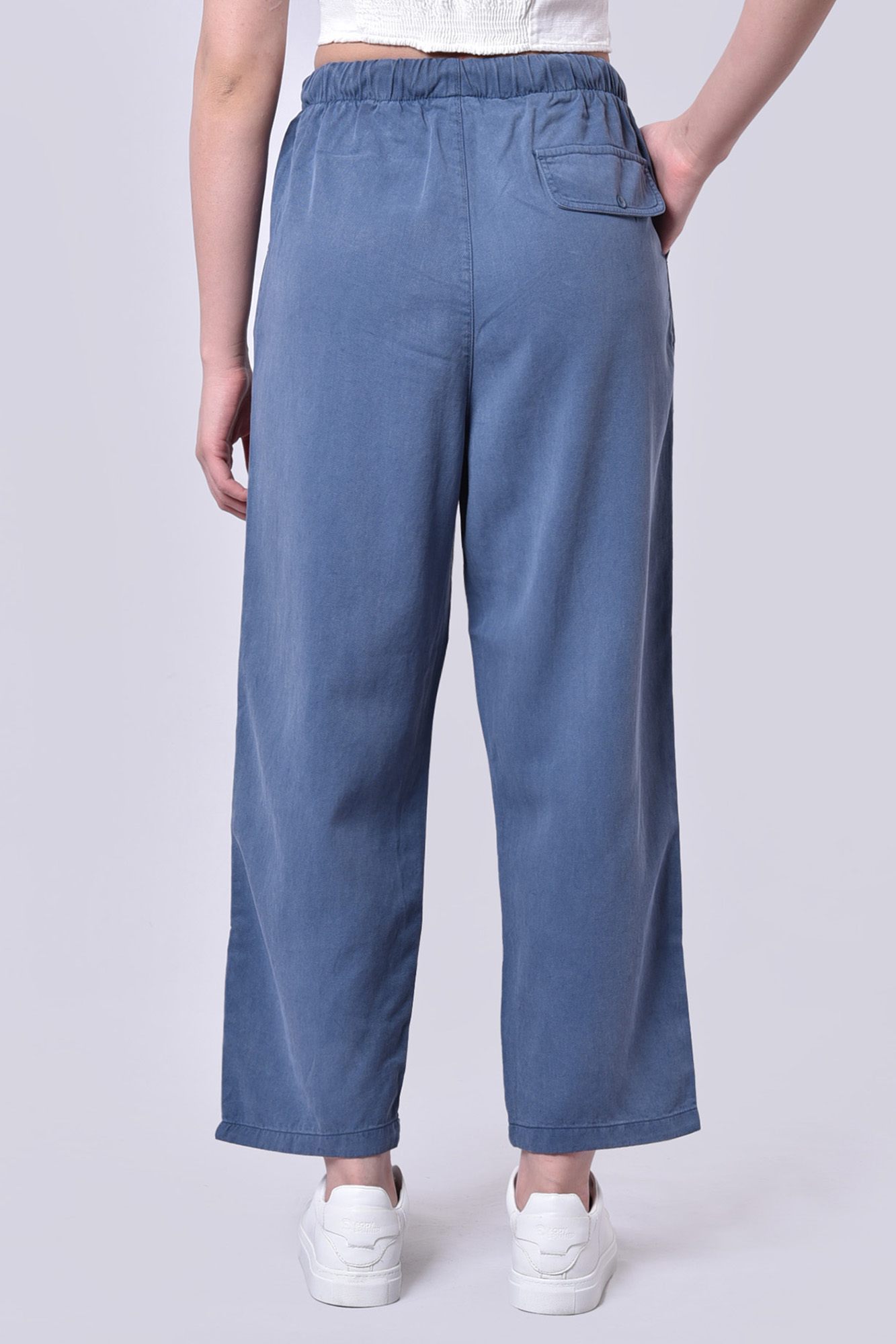 شلوار کتان ساده زنانه