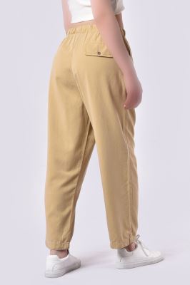 شلوار کتان ساده زنانه