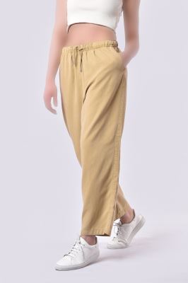 شلوار کتان ساده زنانه