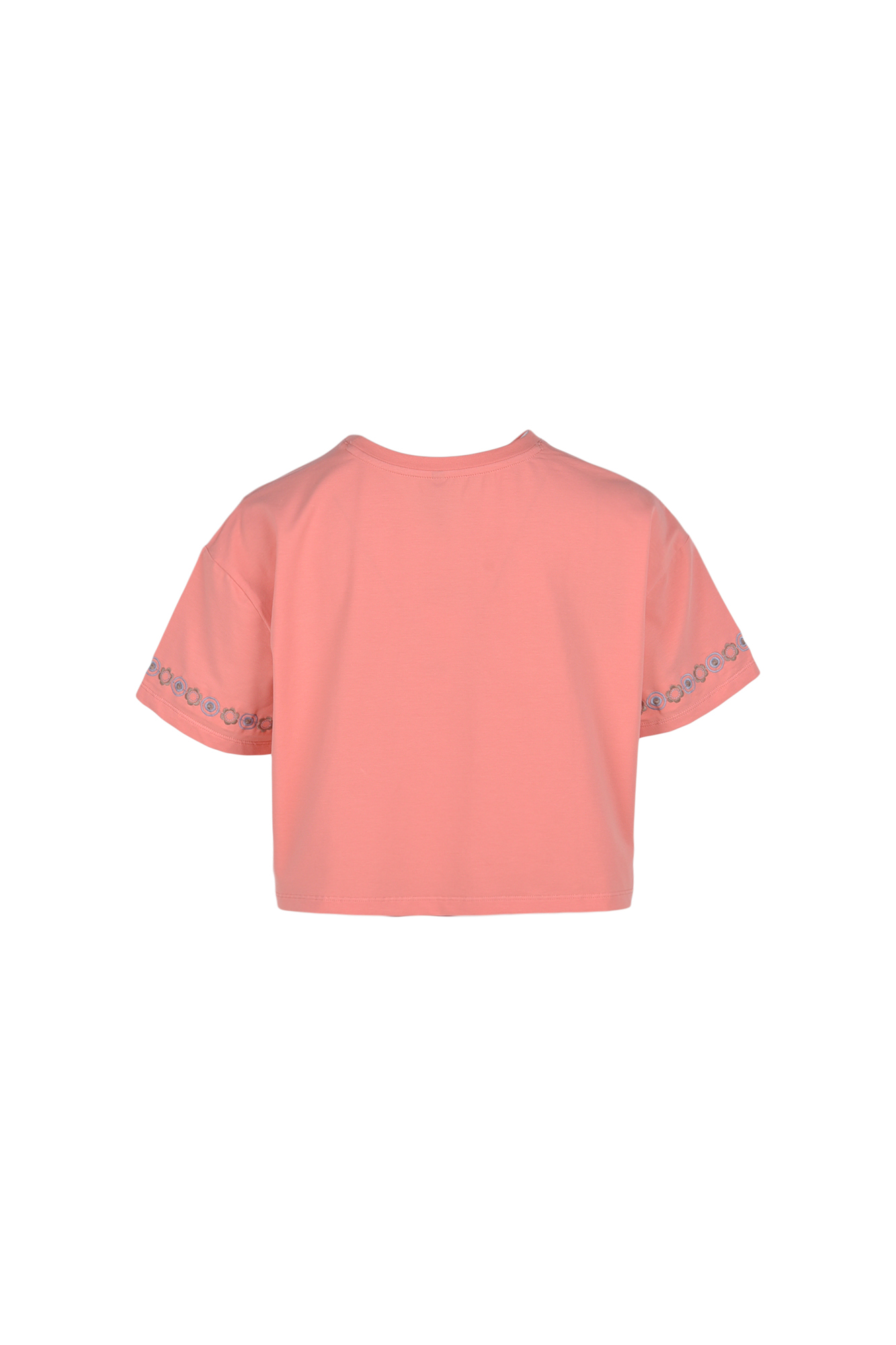 تیشرت آستین کوتاه گلدوزی زنانه