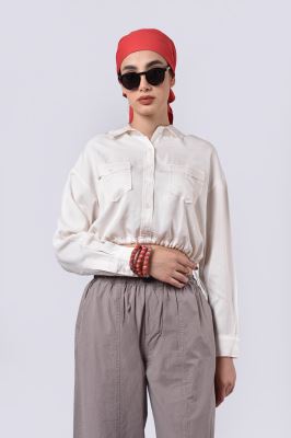 شومیز آستین بلند ساده زنانه