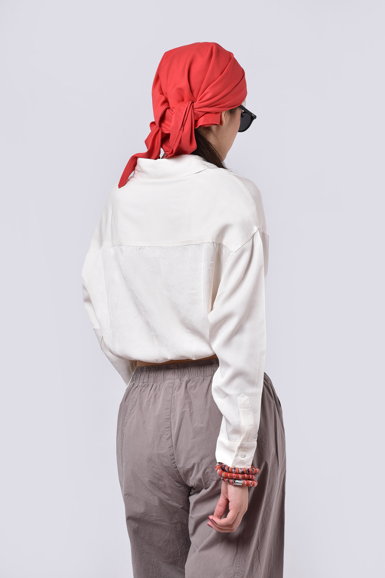 شومیز آستین بلند ساده زنانه