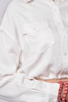 شومیز آستین بلند ساده زنانه