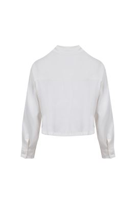 شومیز آستین بلند ساده زنانه