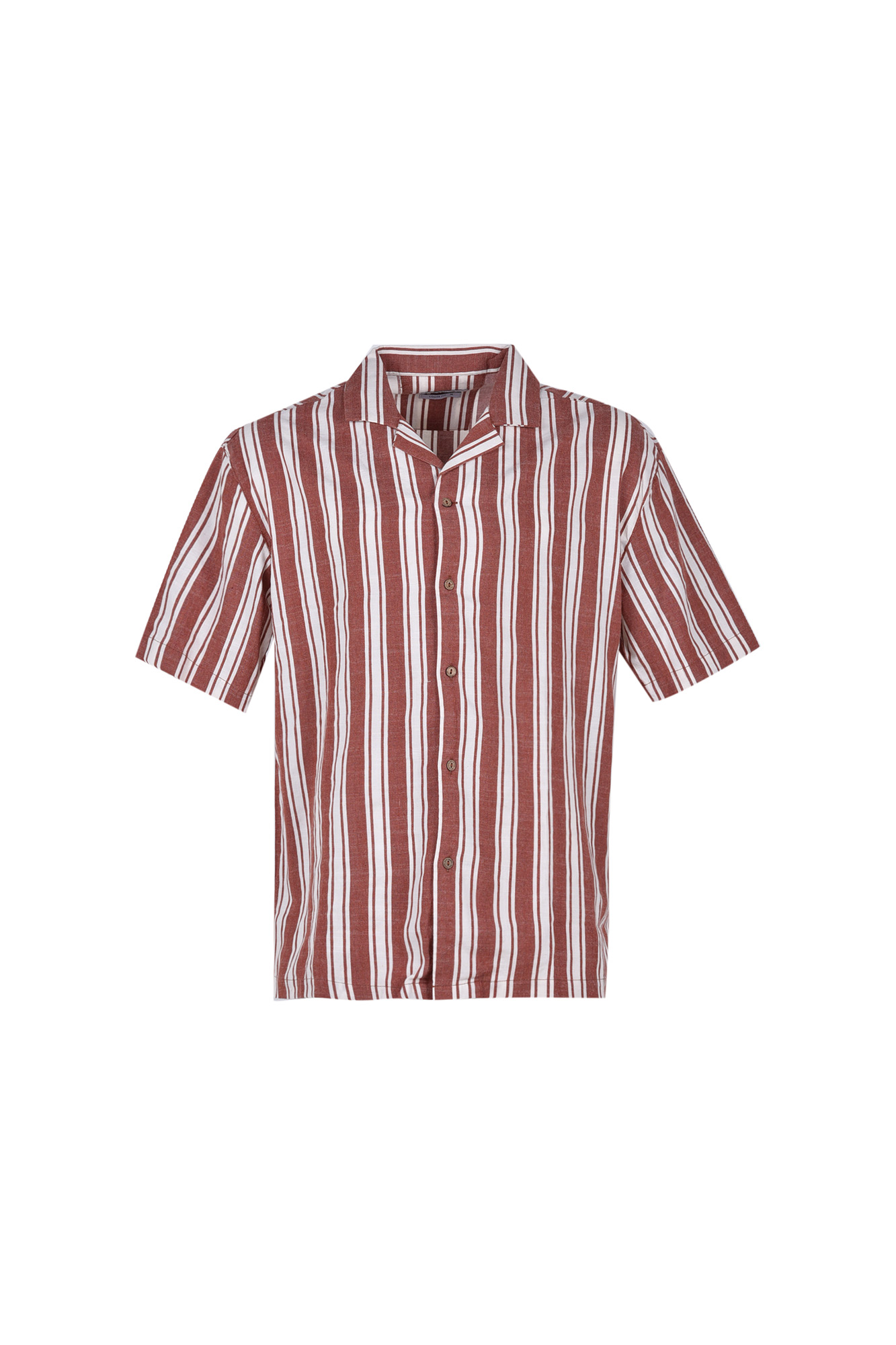 پیراهن آستین کوتاه راه راه مردانه