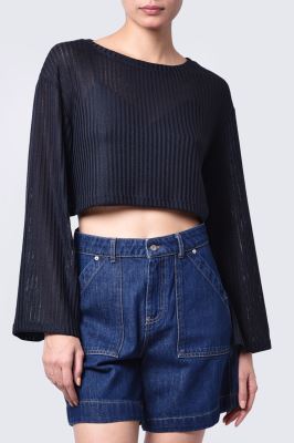 بلوز آستین بلند ساده زنانه