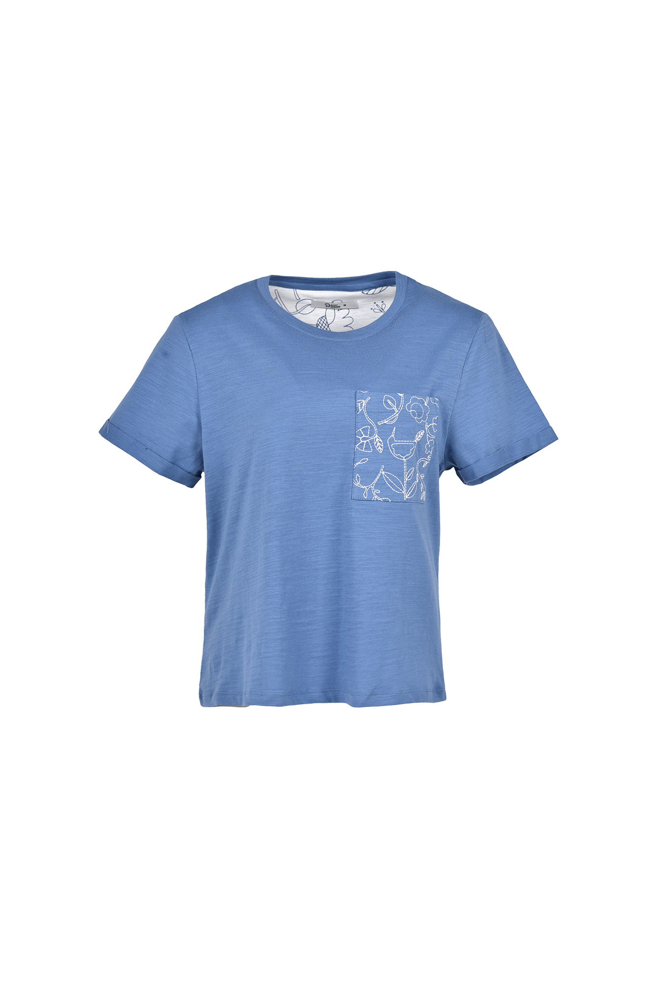 تیشرت آستین کوتاه گلدوزی زنانه