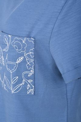 تیشرت آستین کوتاه گلدوزی زنانه