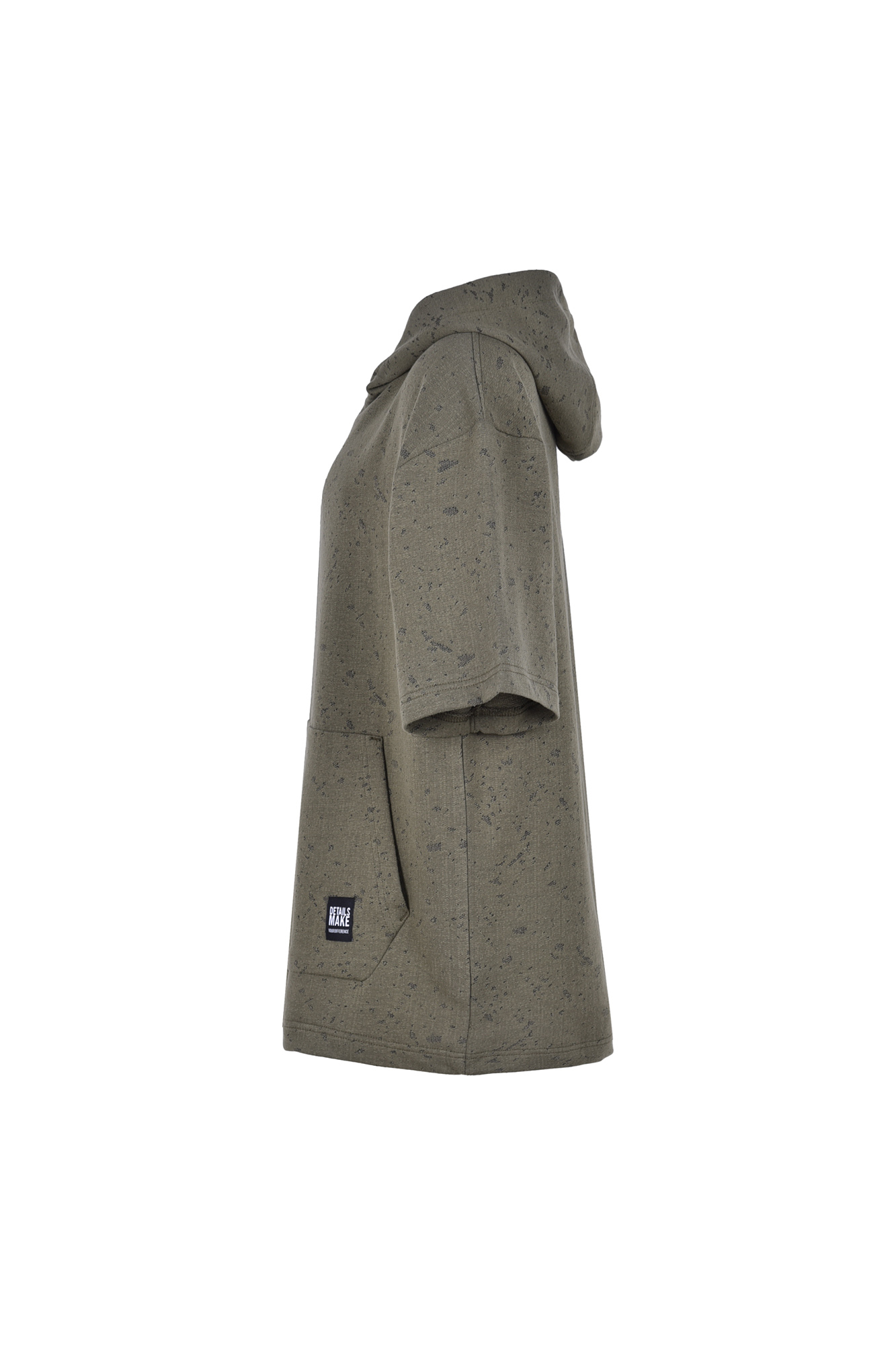 هودی آستین کوتاه طرحدار مردانه