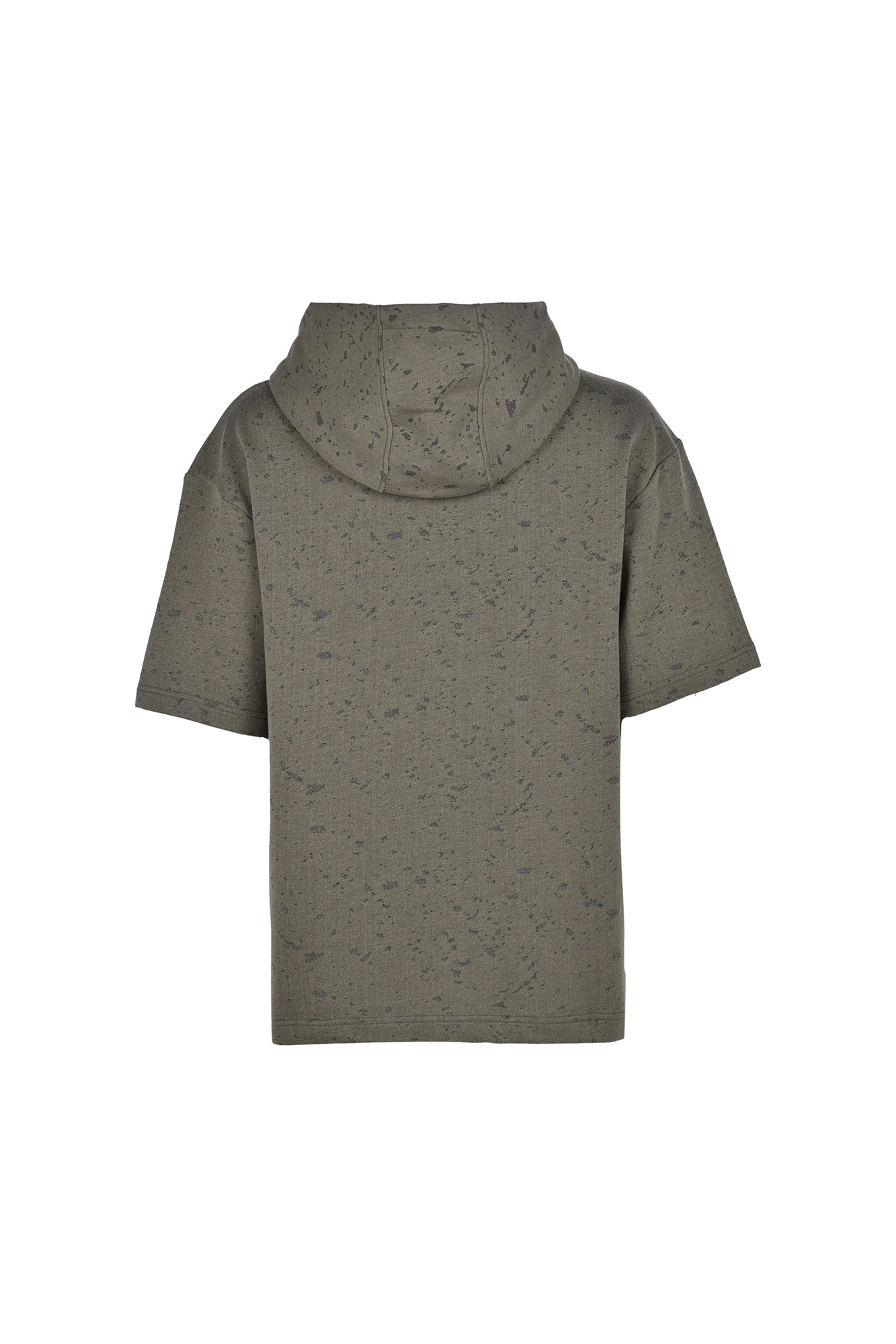 هودی آستین کوتاه طرحدار مردانه