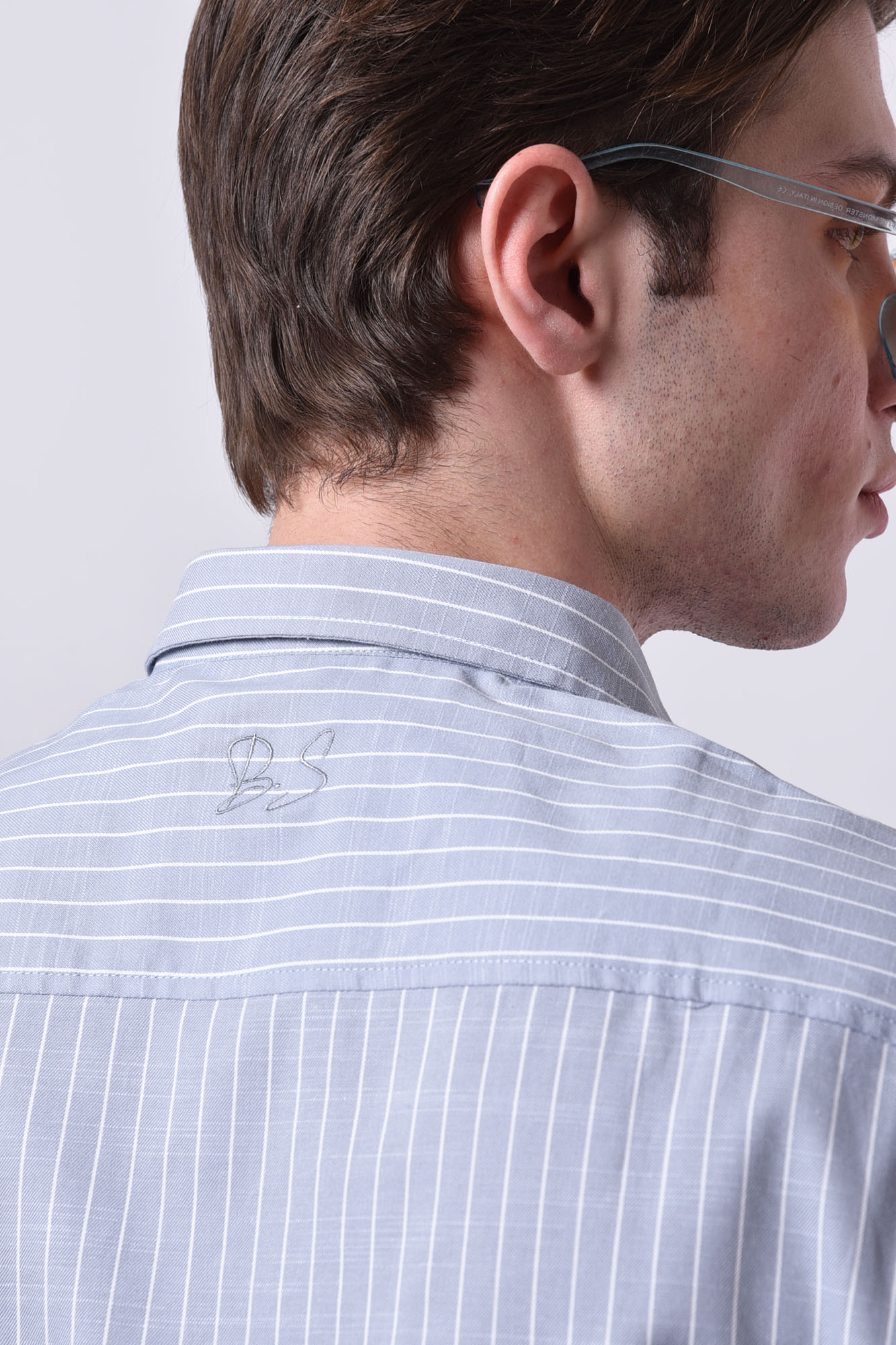 پیراهن آستین بلند راه راه مردانه