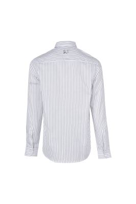 پیراهن آستین بلند راه راه مردانه