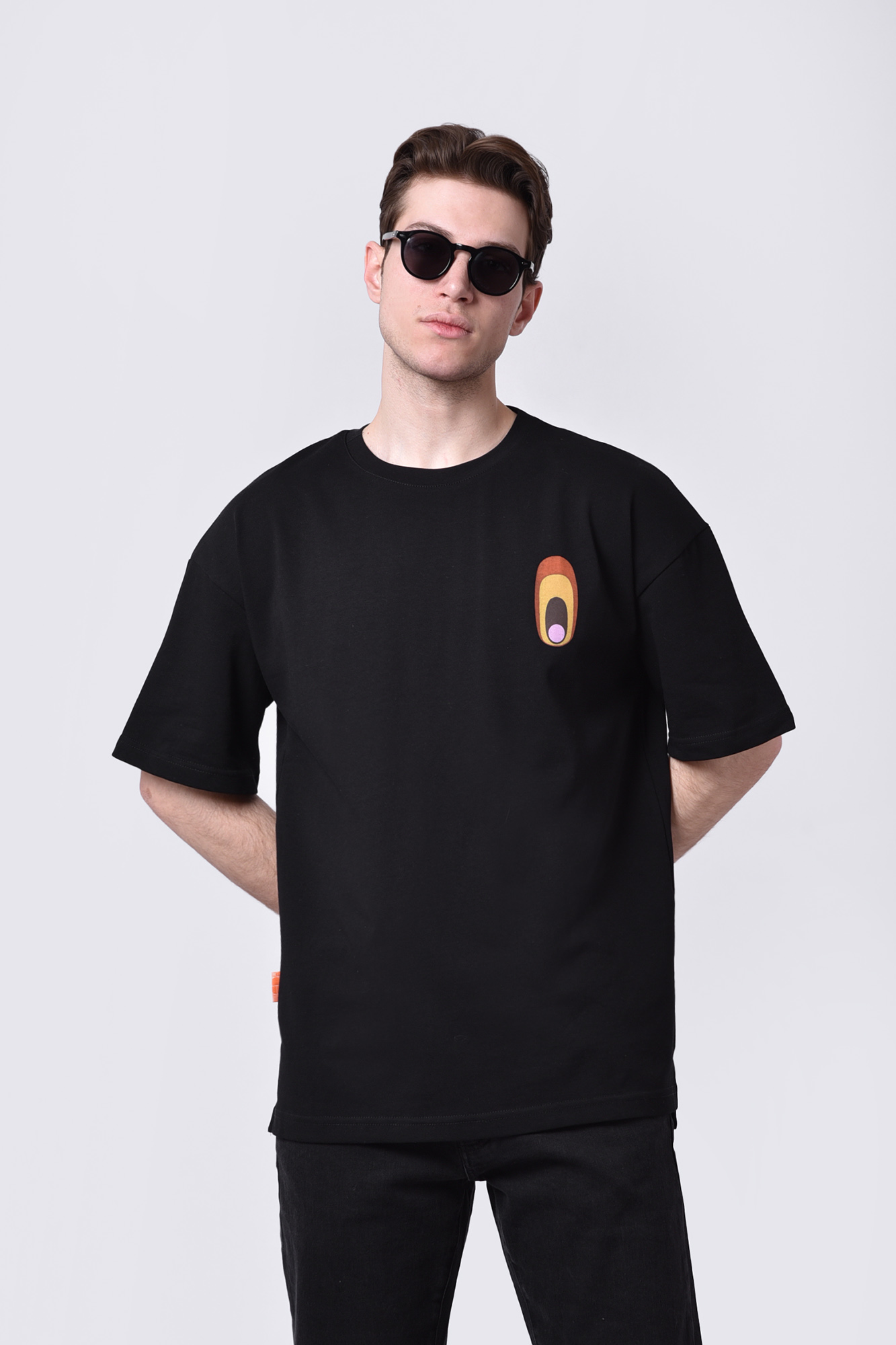 تیشرت آستین کوتاه چاپی مردانه