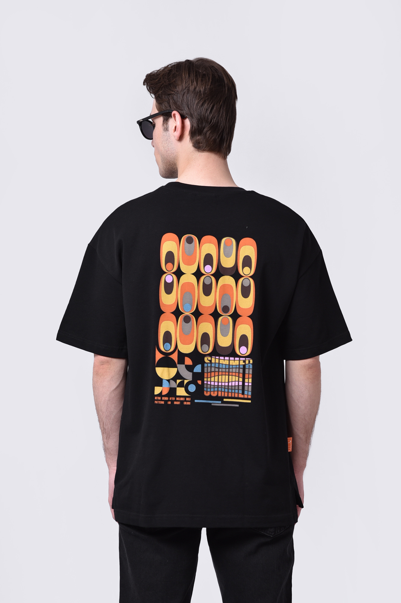 تیشرت آستین کوتاه چاپی مردانه