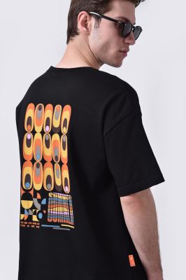 تیشرت آستین کوتاه چاپی مردانه