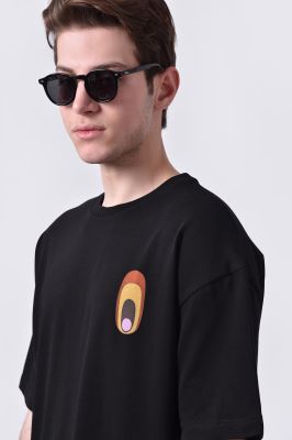 تیشرت آستین کوتاه چاپی مردانه