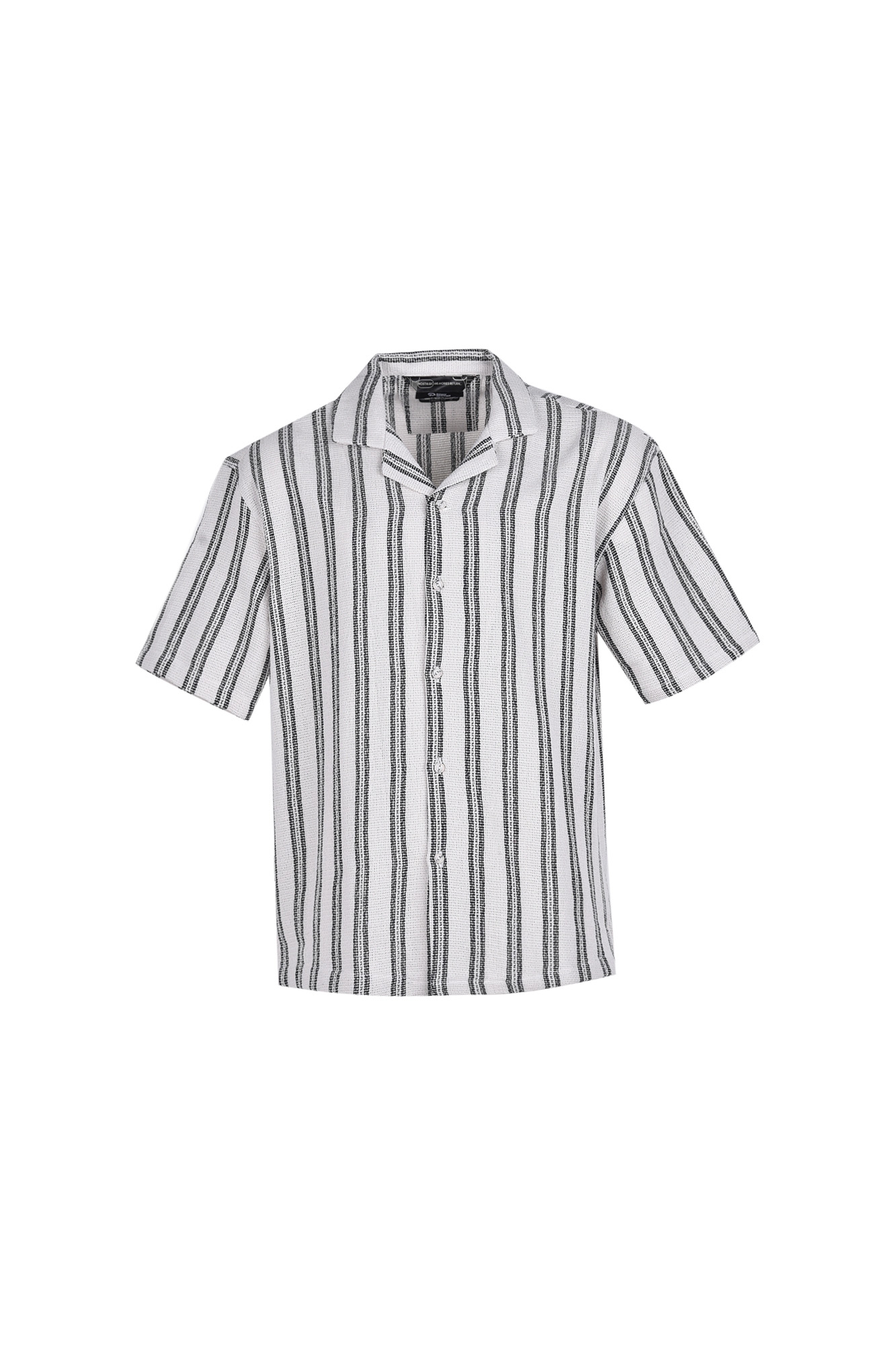 پیراهن آستین کوتاه راه راه مردانه