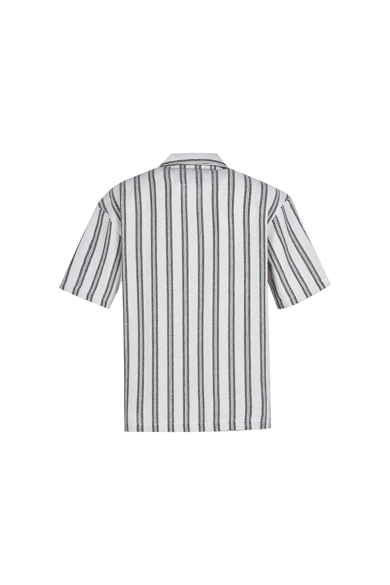 پیراهن آستین کوتاه راه راه مردانه