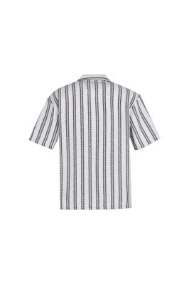 پیراهن آستین کوتاه راه راه مردانه