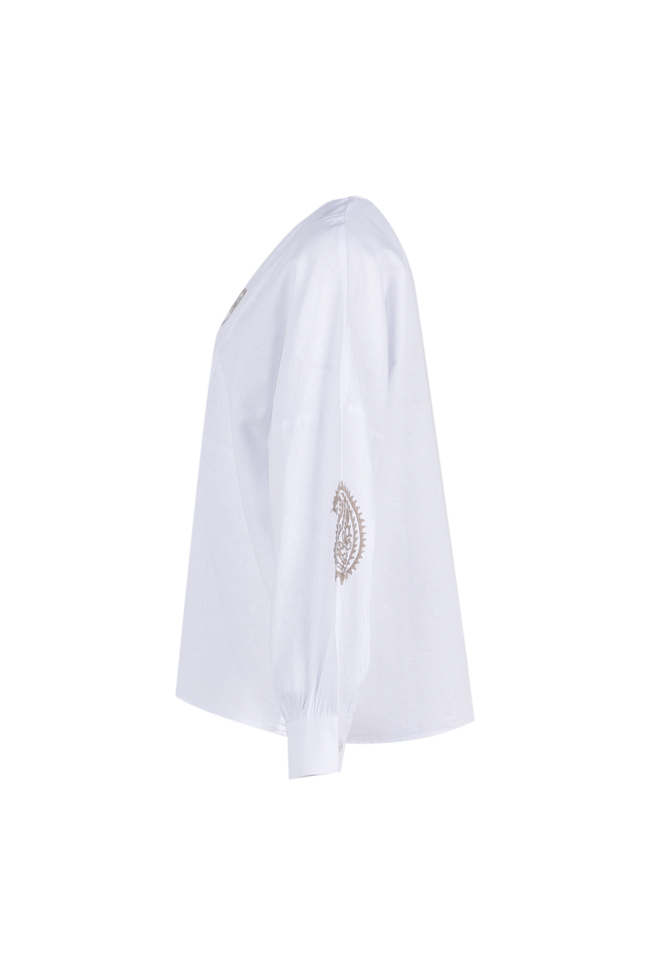 بلوز آستین بلند گلدوزی زنانه