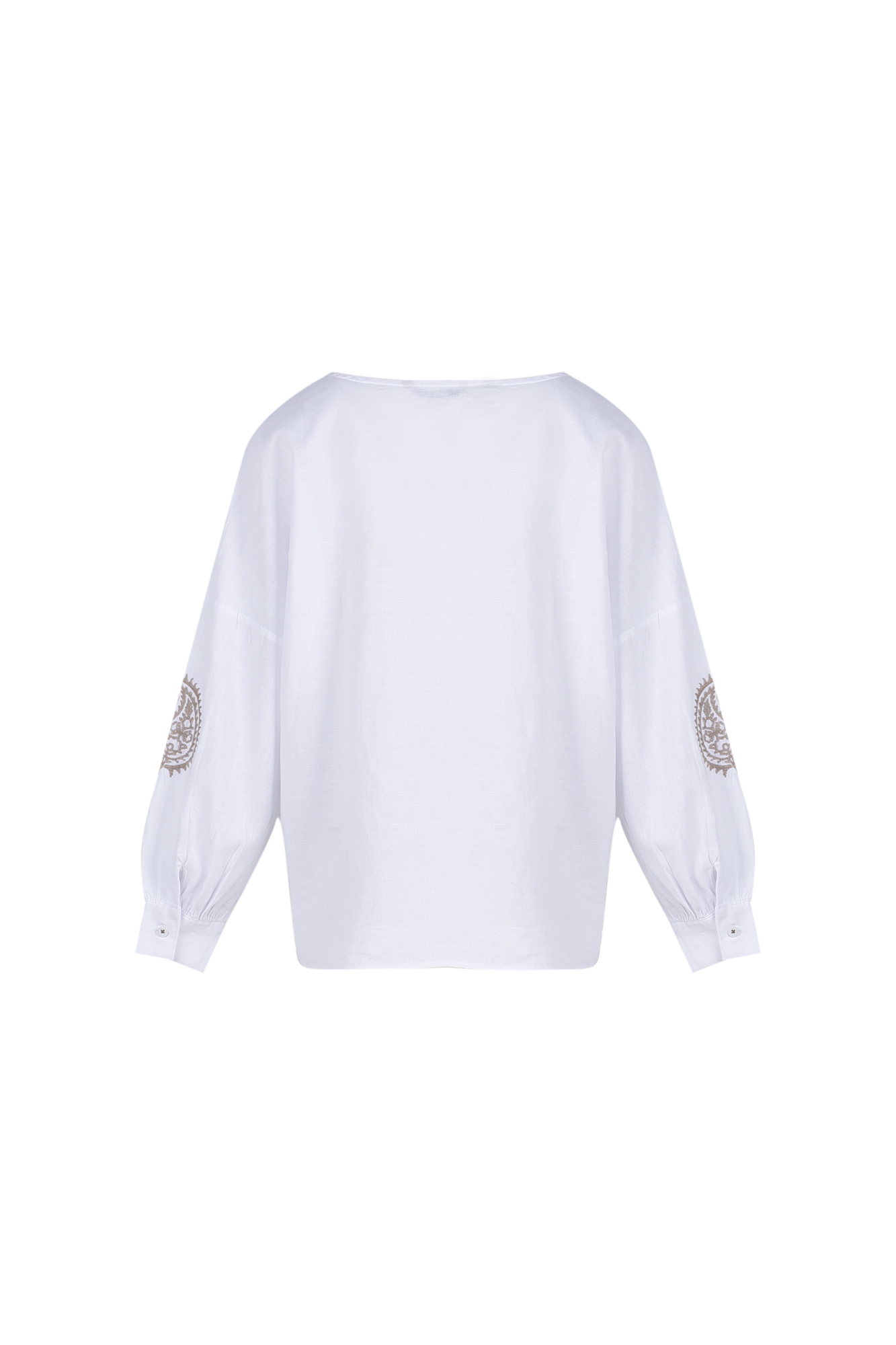 بلوز آستین بلند گلدوزی زنانه