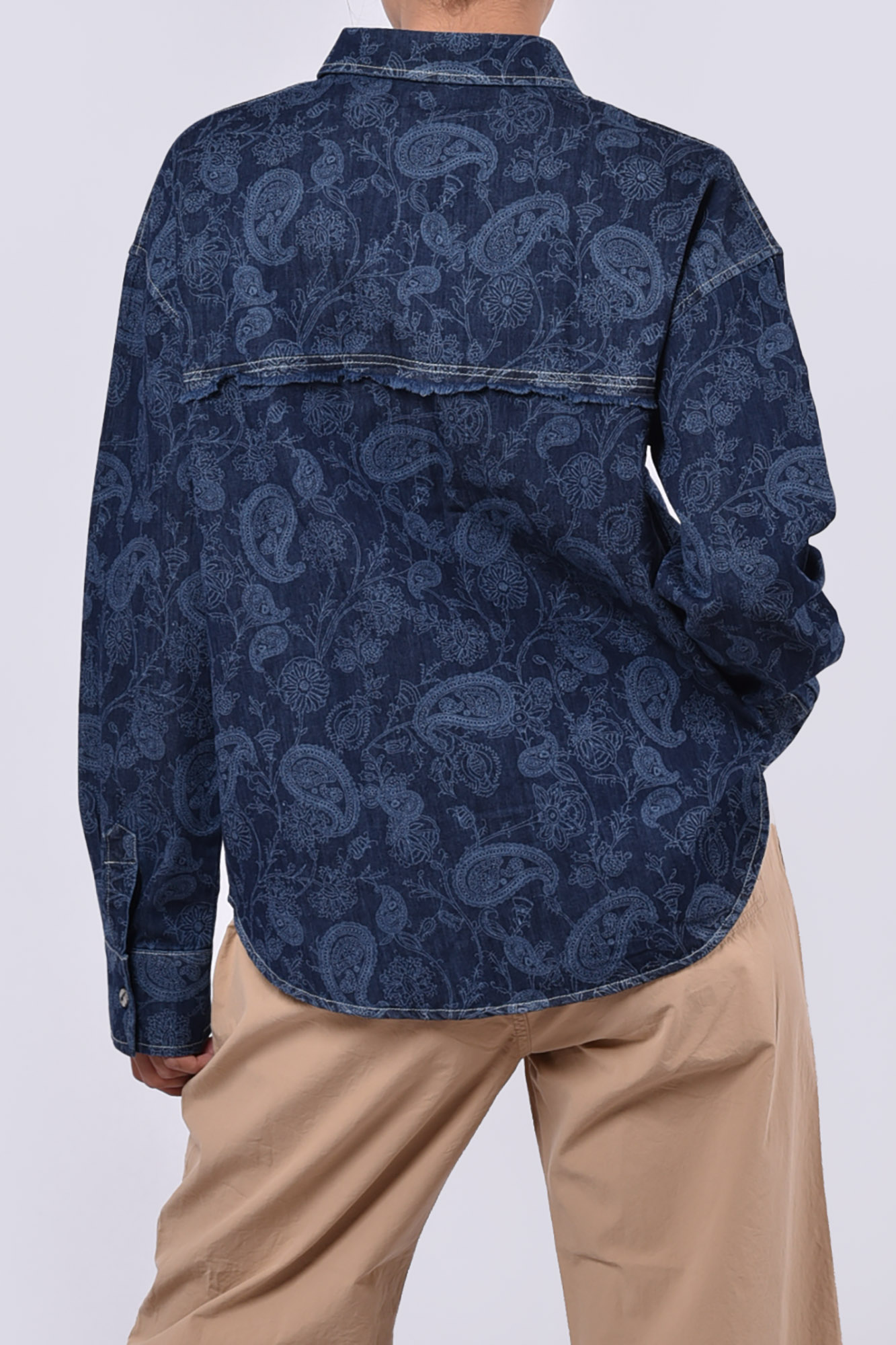 شومیز آستین بلند طرحدار زنانه