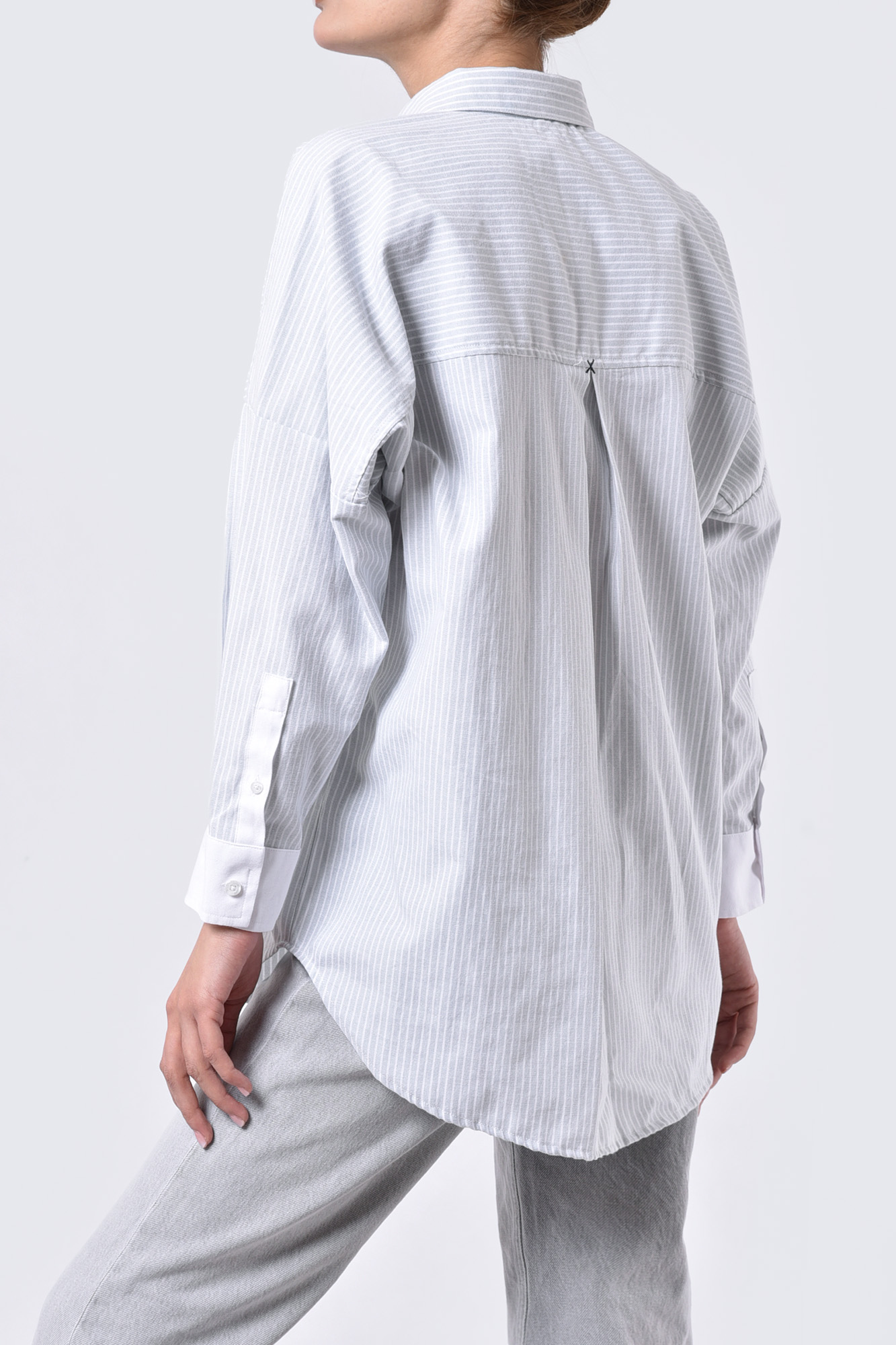 مانتو غیررسمی راه راه زنانه