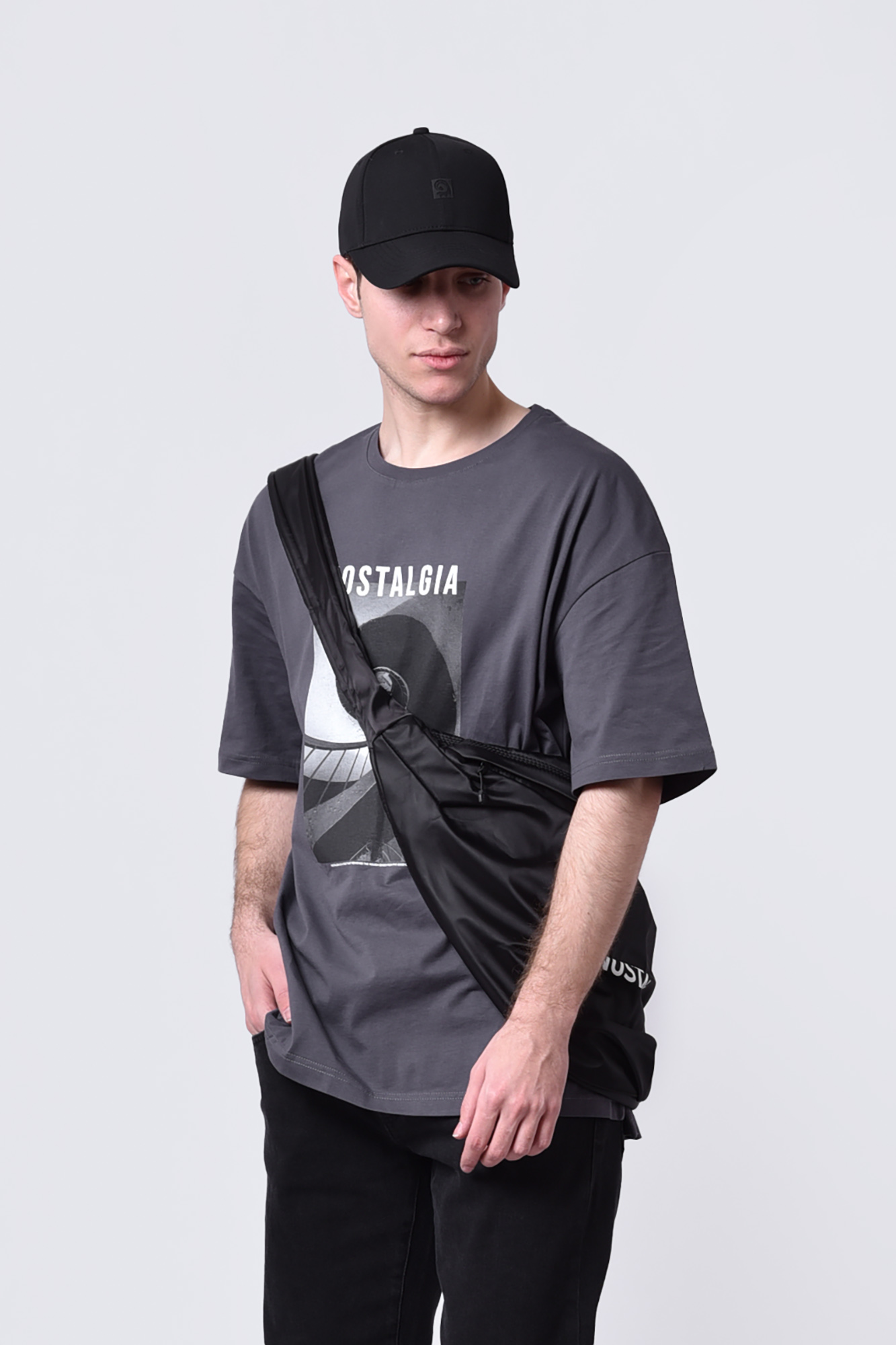 تیشرت آستین کوتاه چاپی مردانه