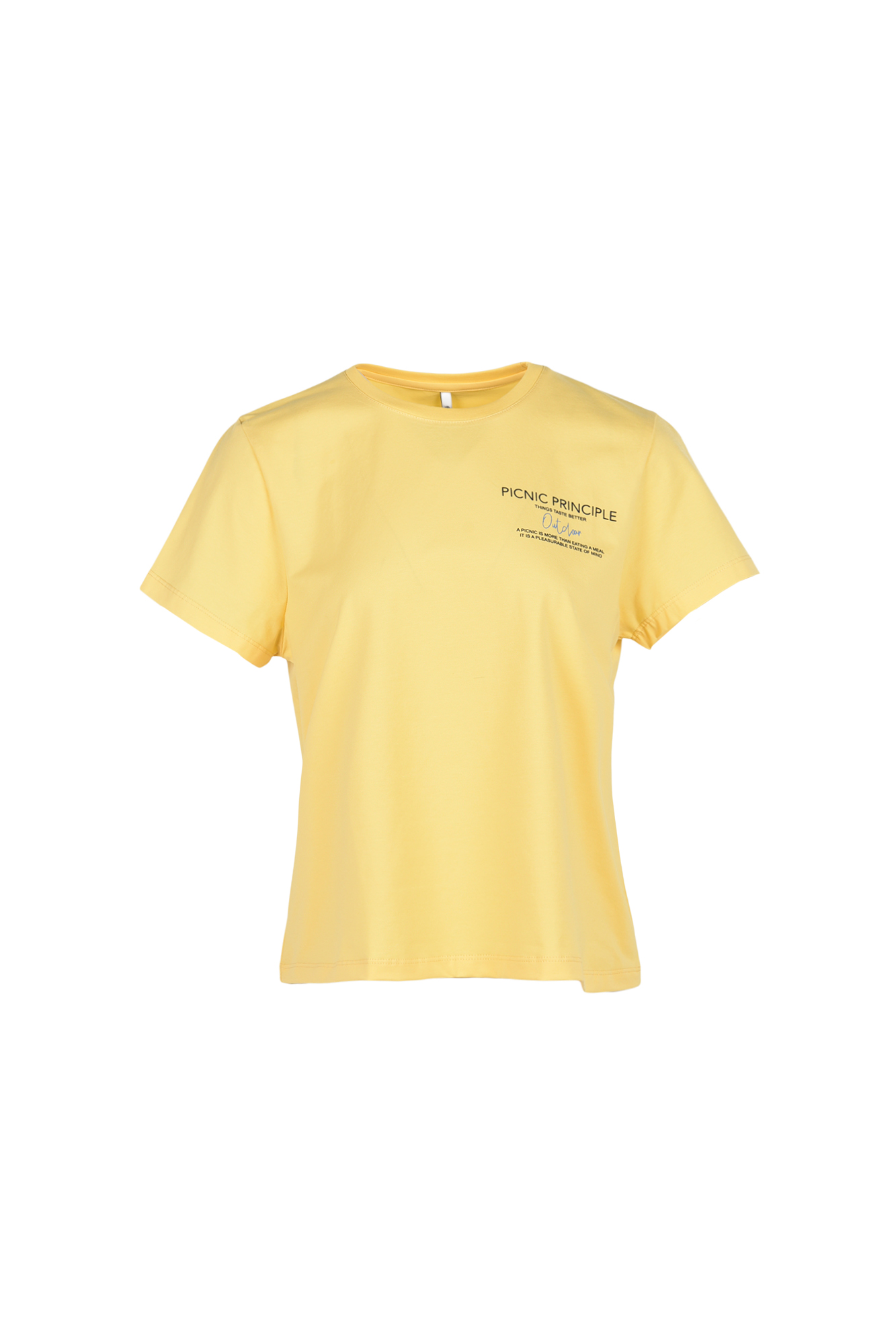 تیشرت آستین کوتاه چاپی زنانه