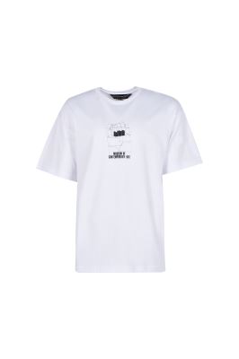 تیشرت آستین کوتاه چاپی مردانه