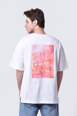 تیشرت آستین کوتاه چاپی مردانه