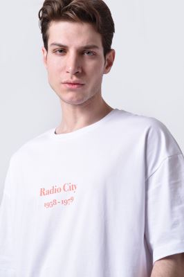 تیشرت آستین کوتاه چاپی مردانه