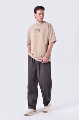 شلوار کتان کارگو مردانه