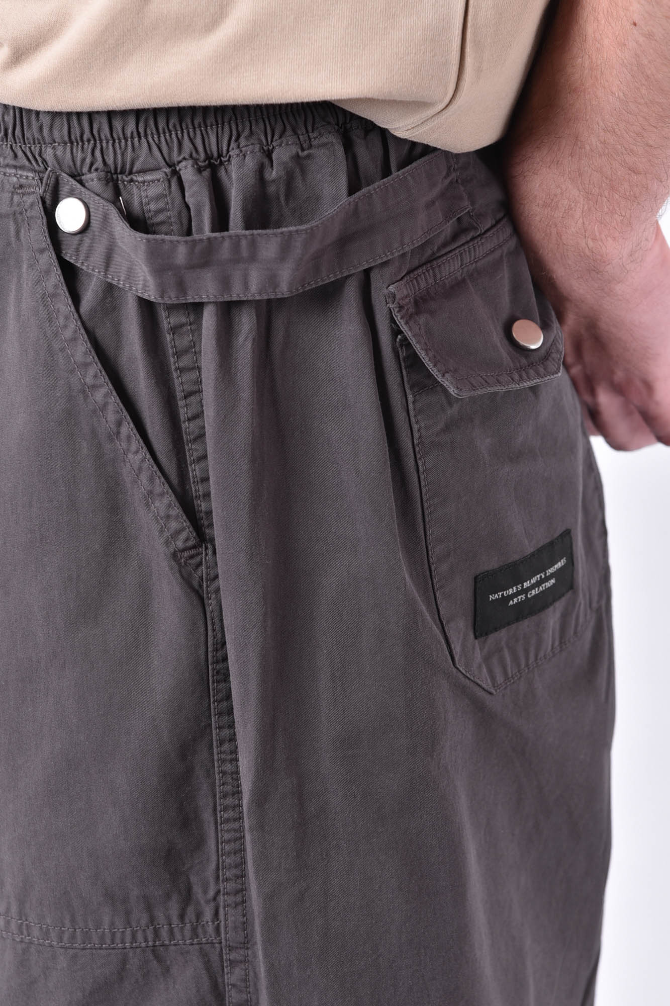 شلوار کتان کارگو مردانه