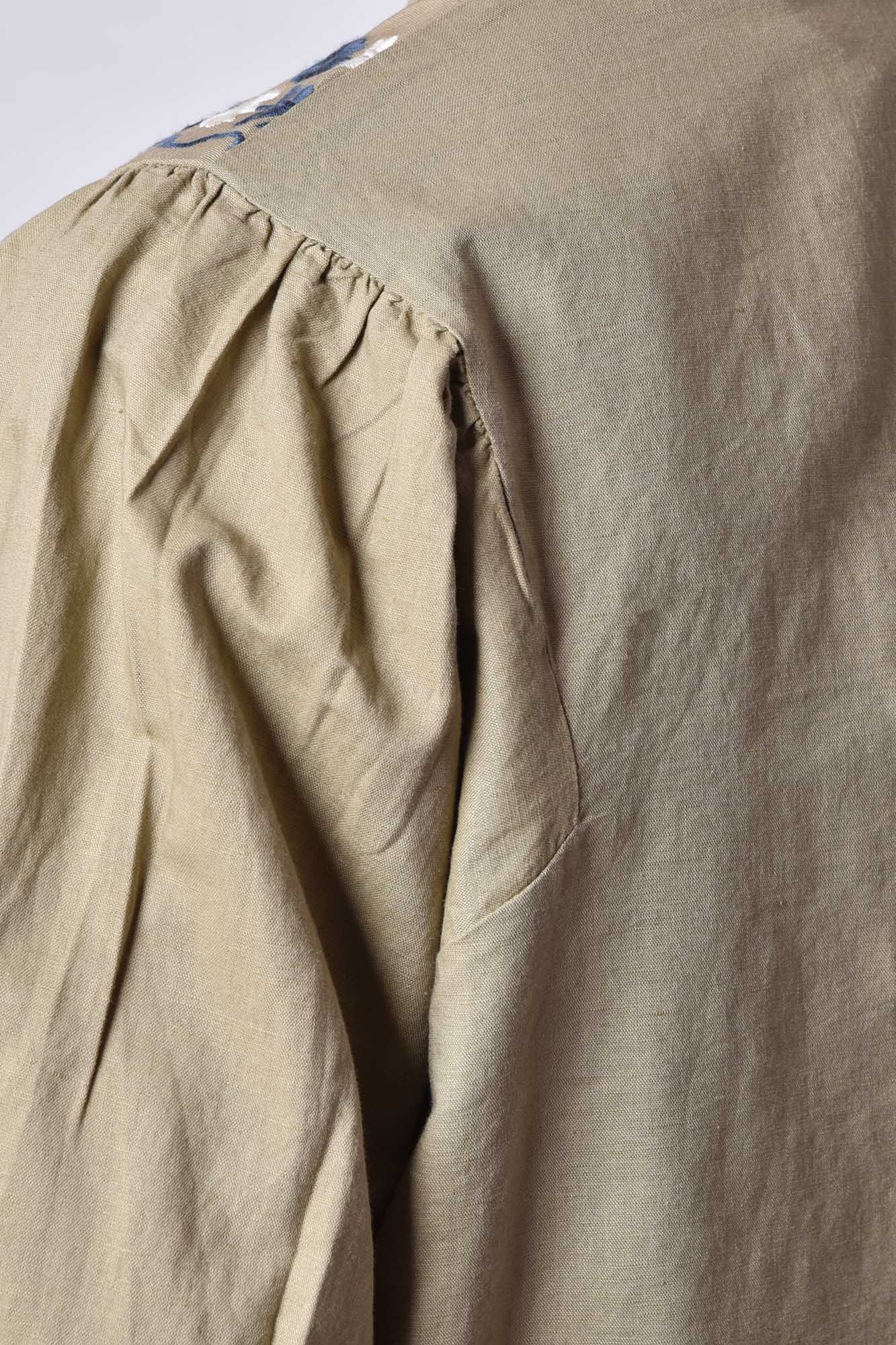 شومیز آستین بلند گلدوزی زنانه