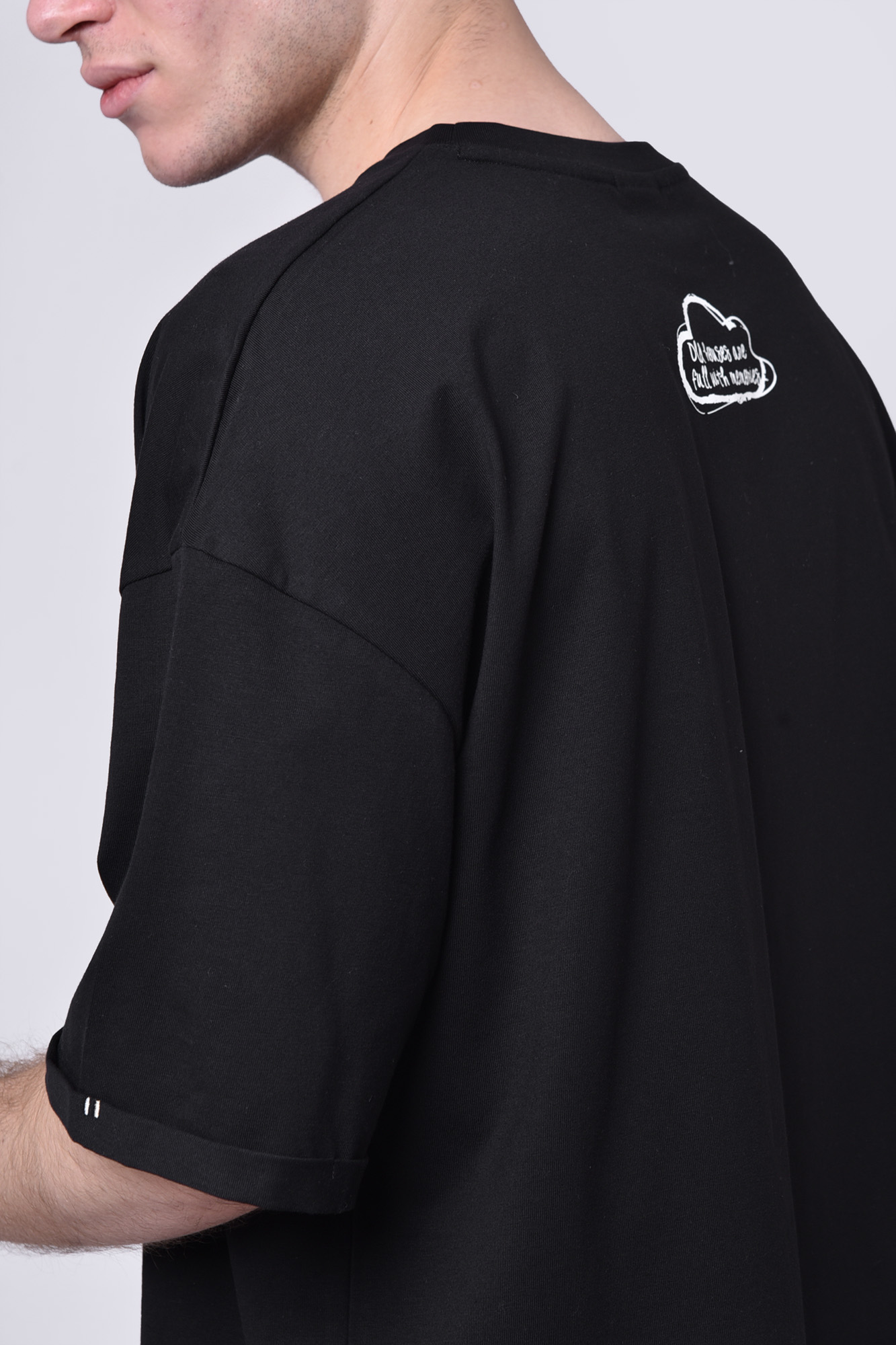 تیشرت آستین کوتاه چاپی مردانه