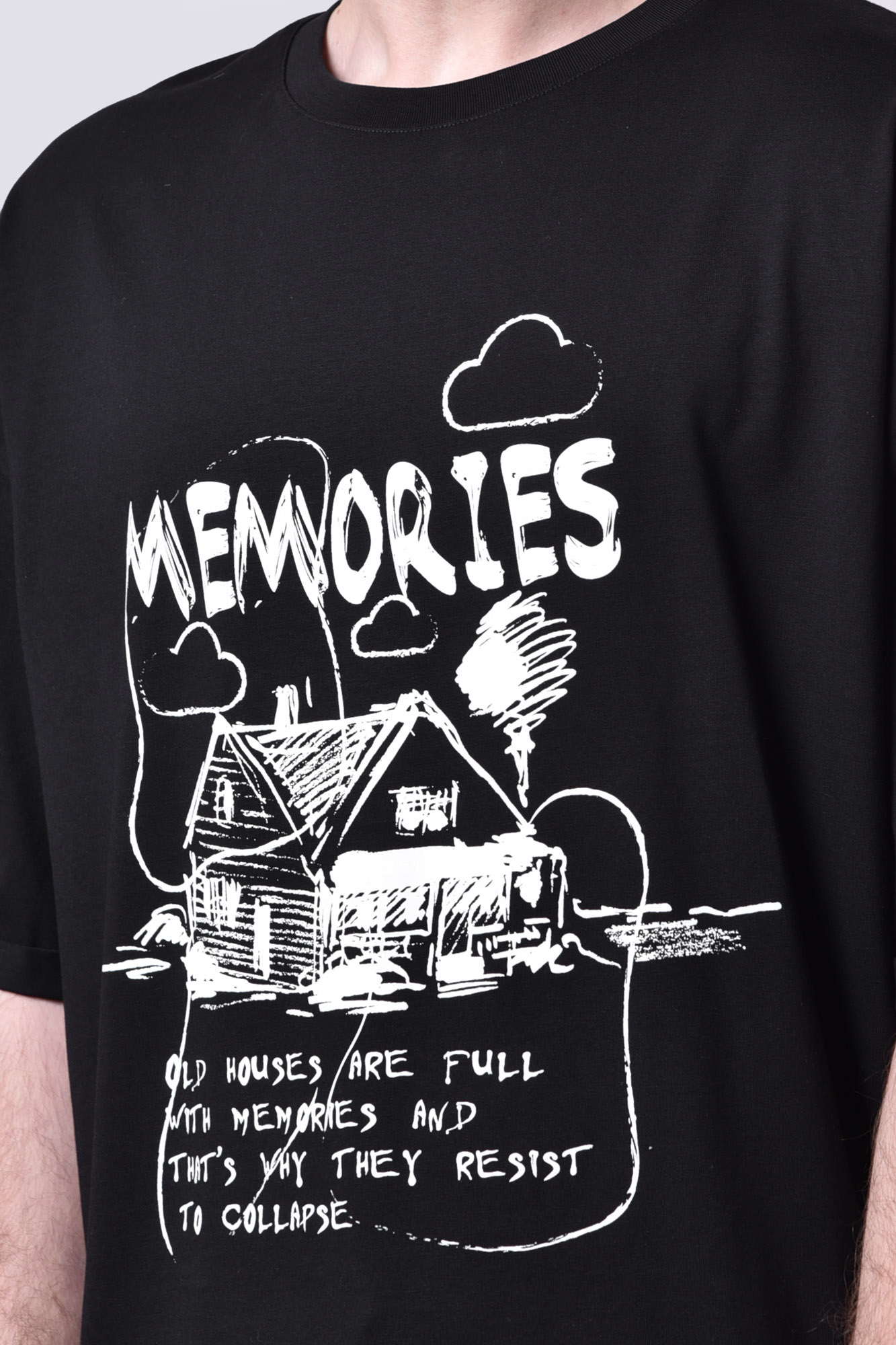 تیشرت آستین کوتاه چاپی مردانه