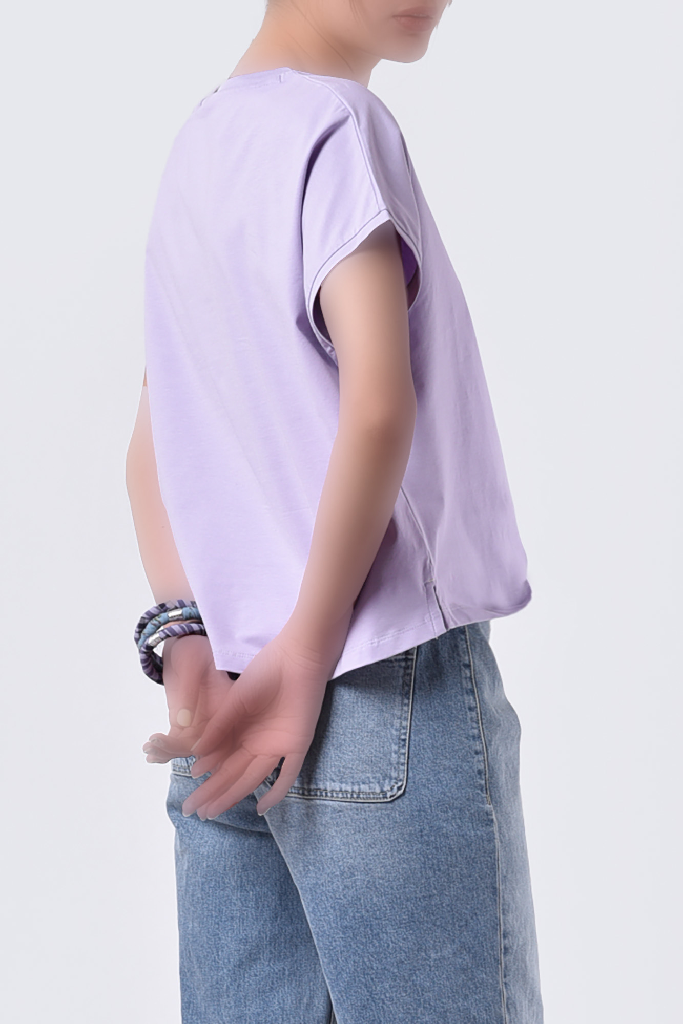 تیشرت آستین کوتاه چاپی زنانه