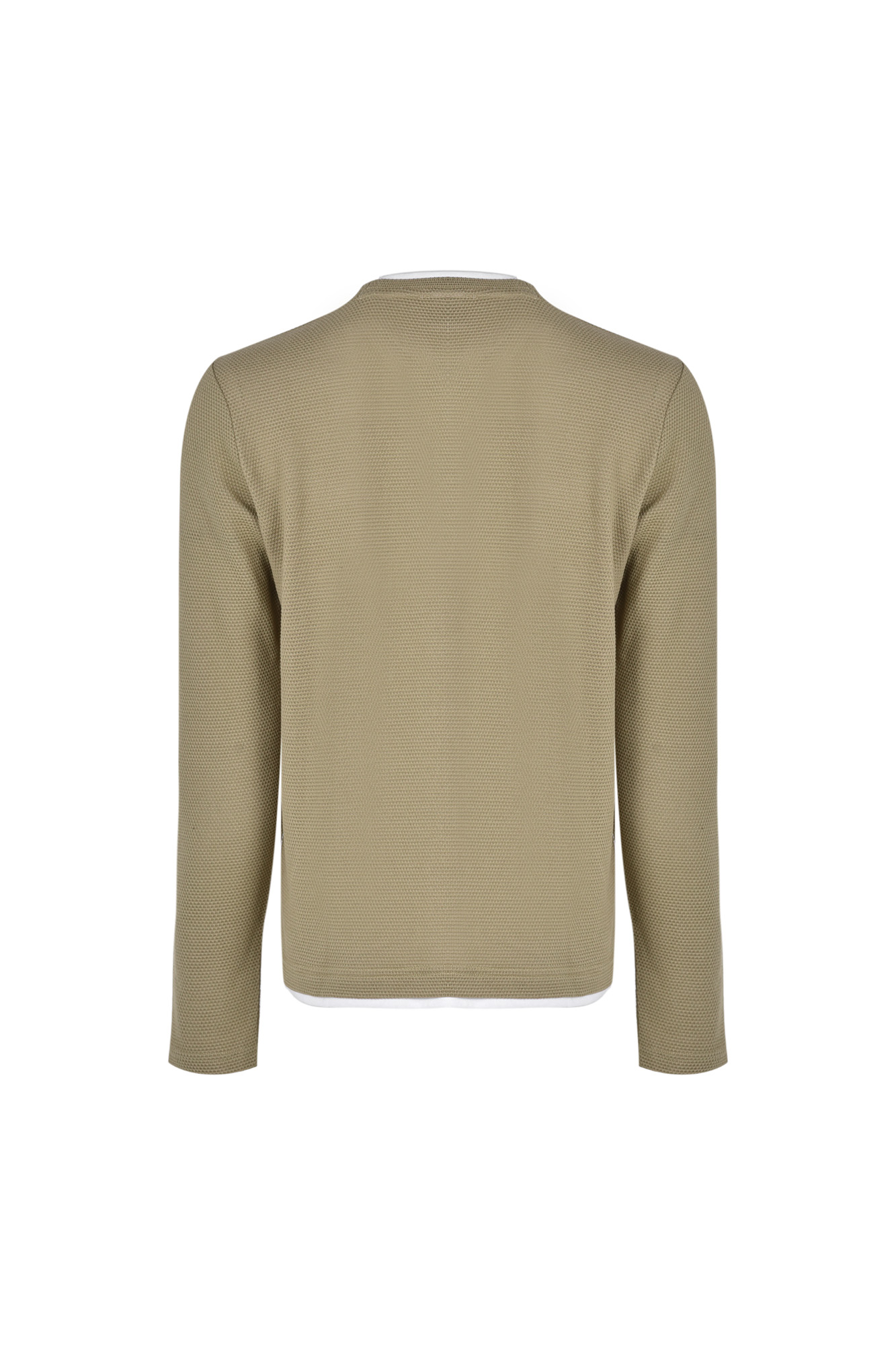 تیشرت آستین بلند ساده مردانه