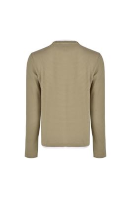 تیشرت آستین بلند ساده مردانه