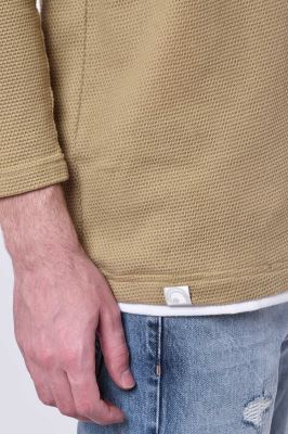 تیشرت آستین بلند ساده مردانه