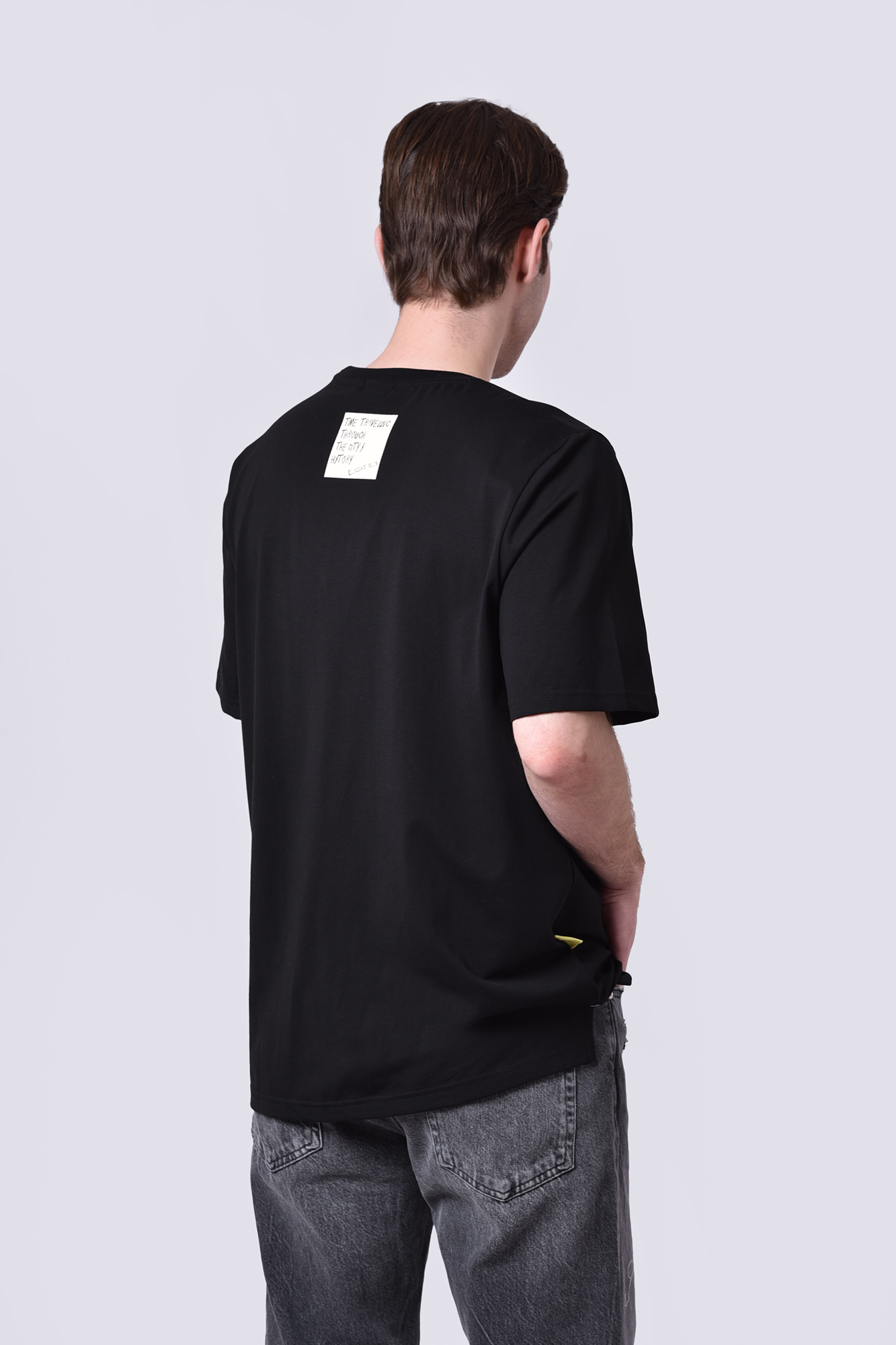 تیشرت آستین کوتاه چاپی مردانه